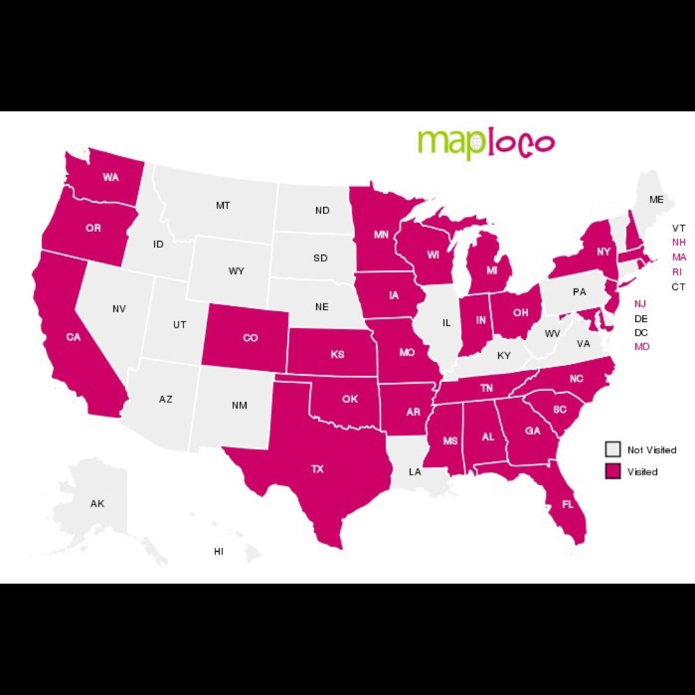 Places I have shipped too! Help me!